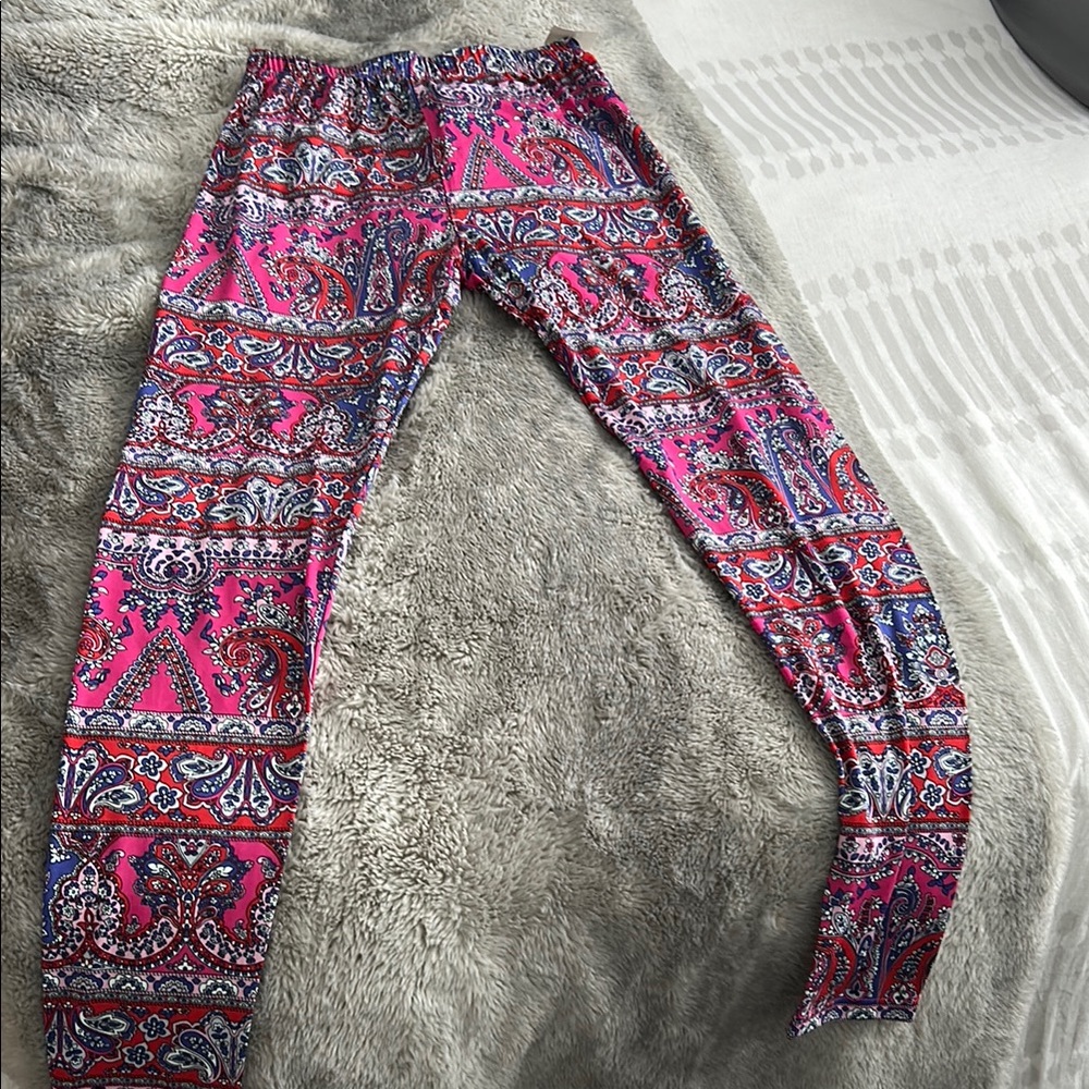 Colorful Kids Printed Pants